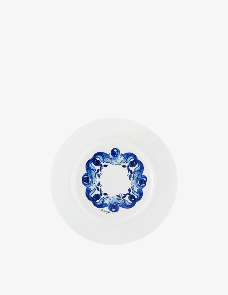 rinascente Dolce & Gabbana Set 2 Piatti Piani in Porcellana - Multicolor