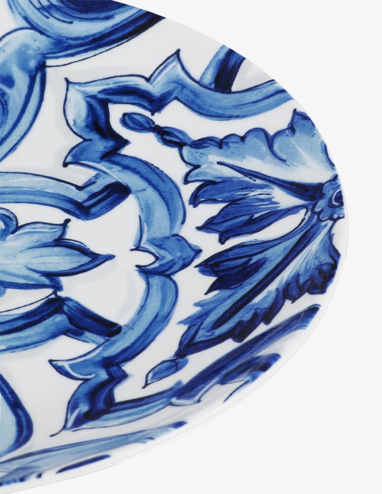 rinascente Dolce & Gabbana Set 2 Piatti Piani in Porcellana - Multicolor