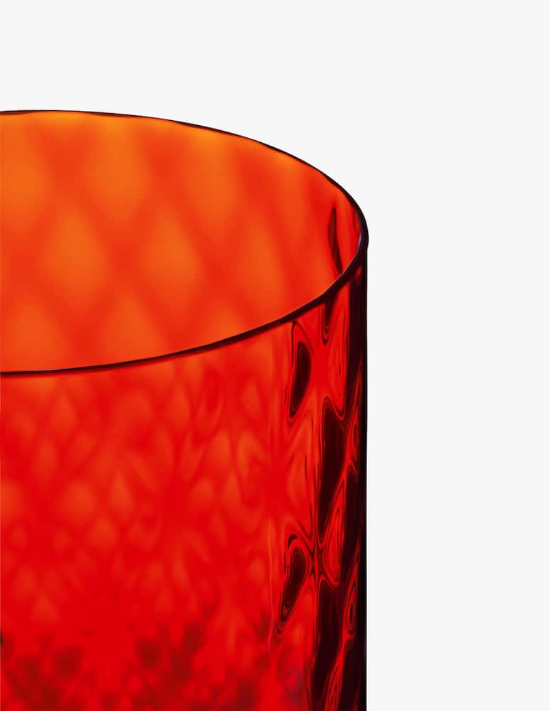 rinascente Dolce & Gabbana Bicchiere Vino Rosso in Vetro di Murano - Multicolor