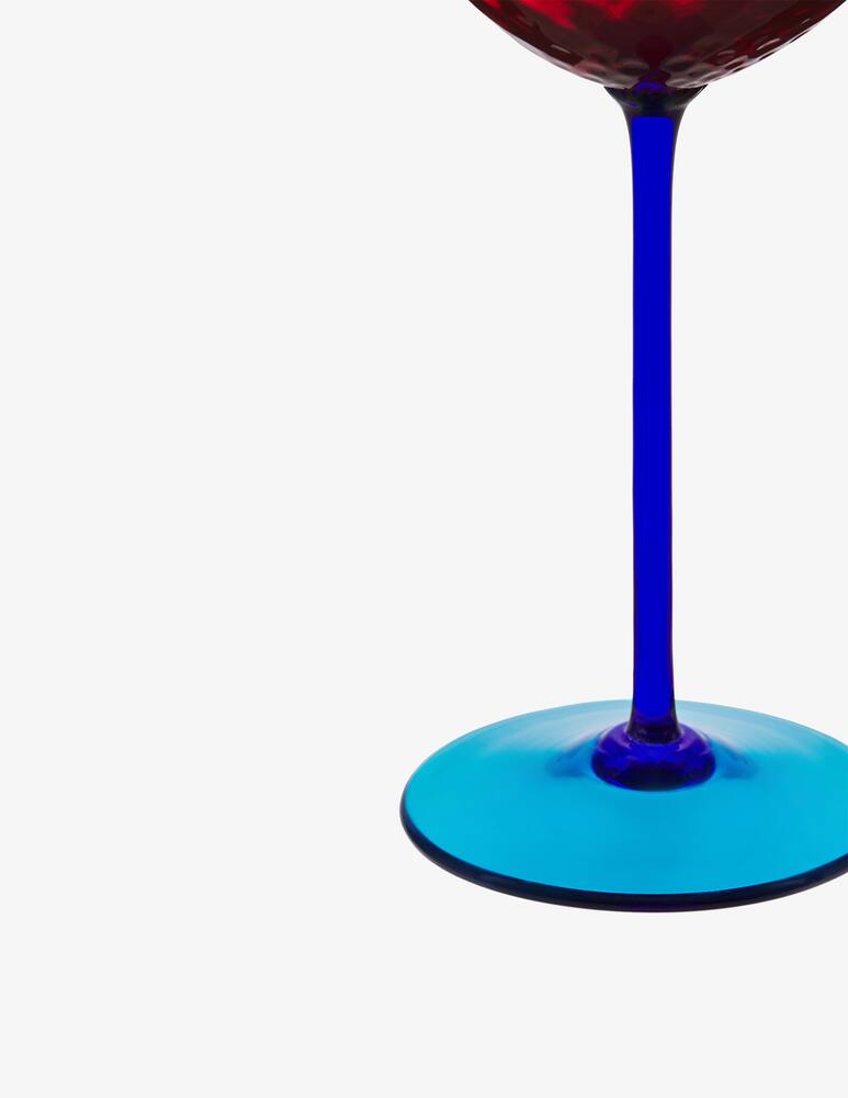 rinascente Dolce & Gabbana Bicchiere Vino Rosso in Vetro di Murano - Multicolor