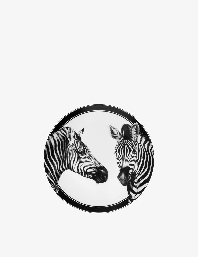 rinascente Dolce & Gabbana Set 2 Porcelain Dinner Plates  - Multi