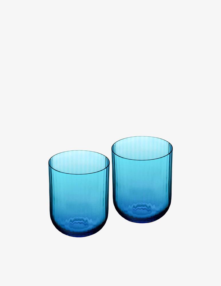 rinascente Dolce & Gabbana Set 2 Bicchieri Bibita in Vetro di Murano - Multicolor