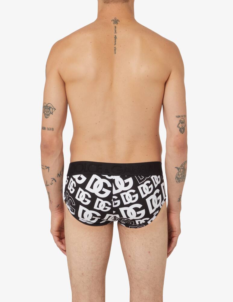 rinascente Dolce & Gabbana Slip logo - Nero