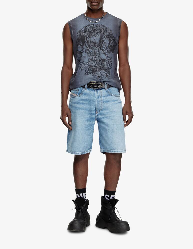rinascente Diesel Bermuda denim regular fit
