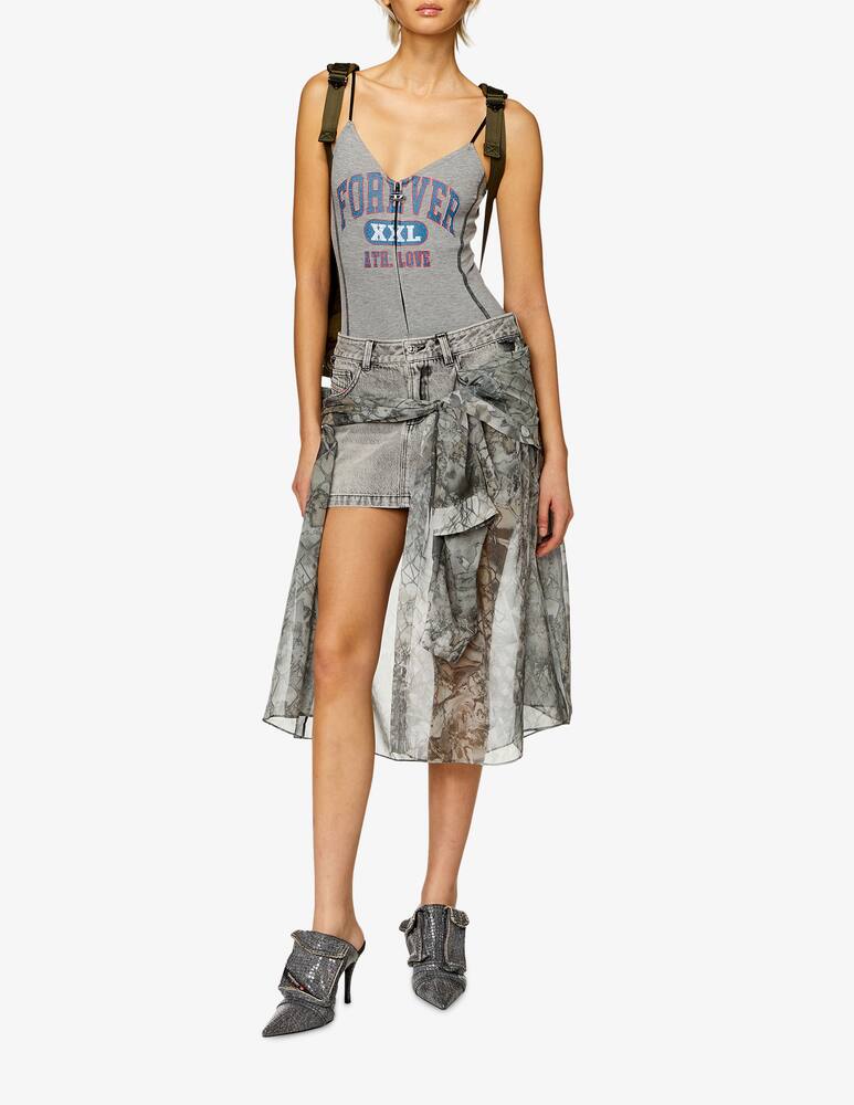 rinascente Diesel Jeany denim skirt