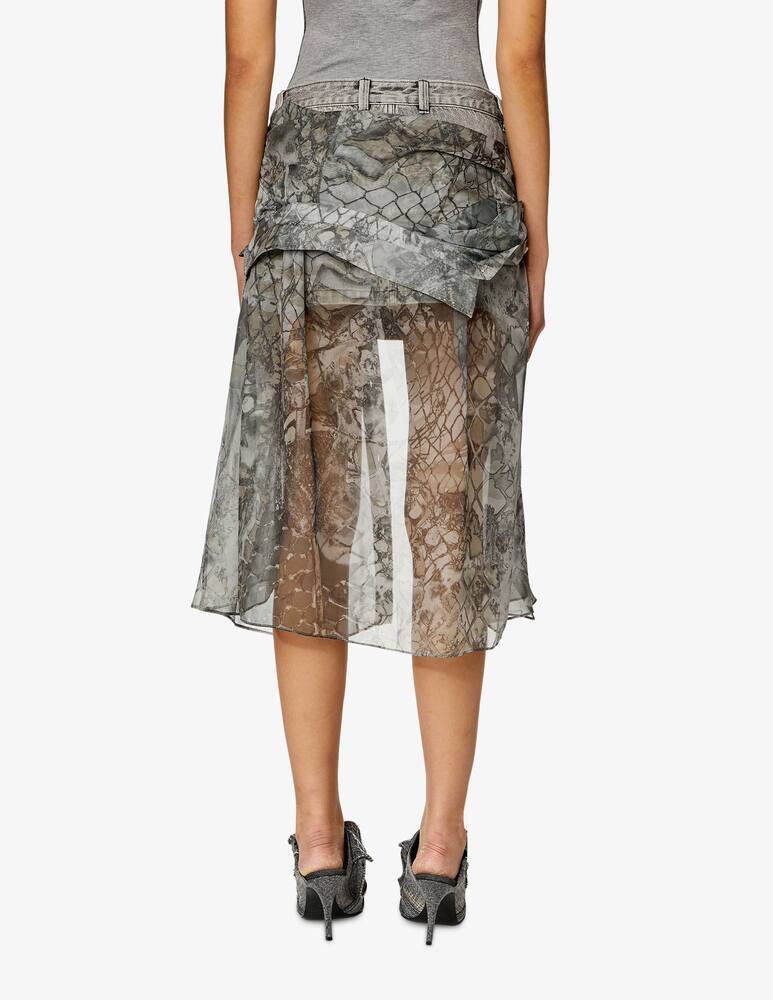 rinascente Diesel Jeany denim skirt