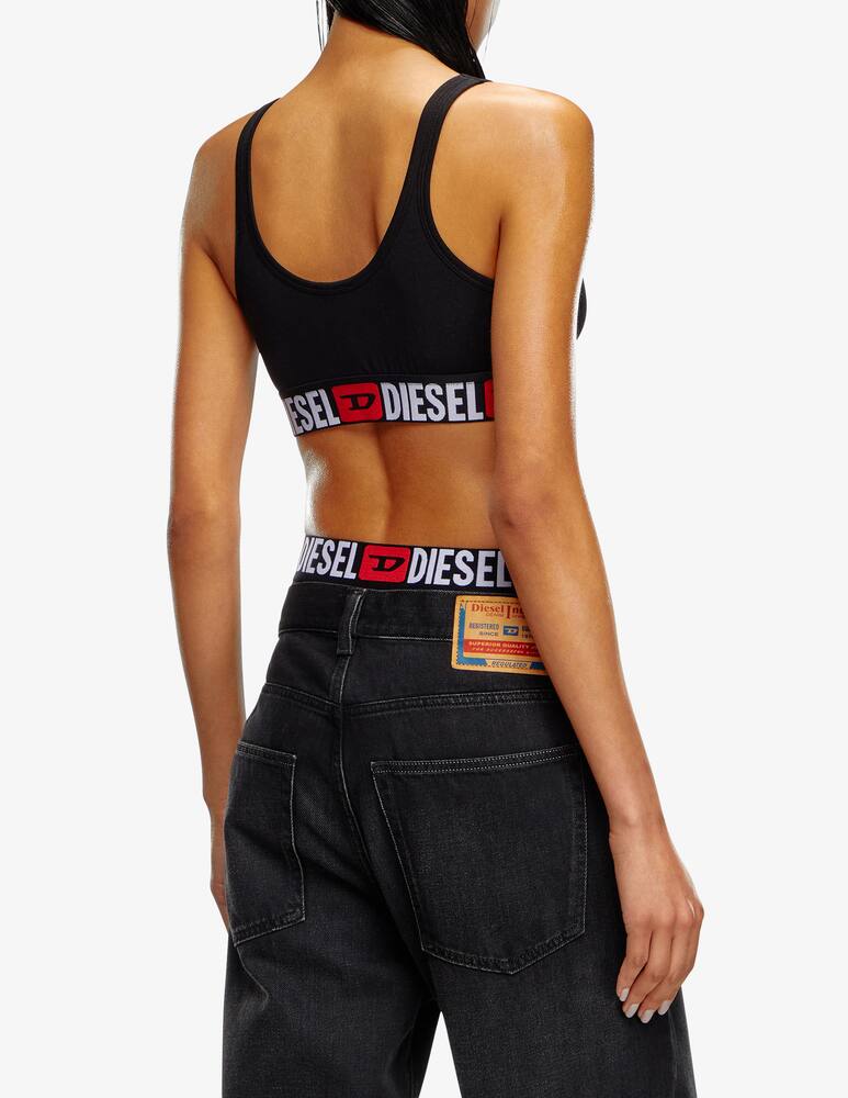 rinascente Diesel Reggiseno con banda logata