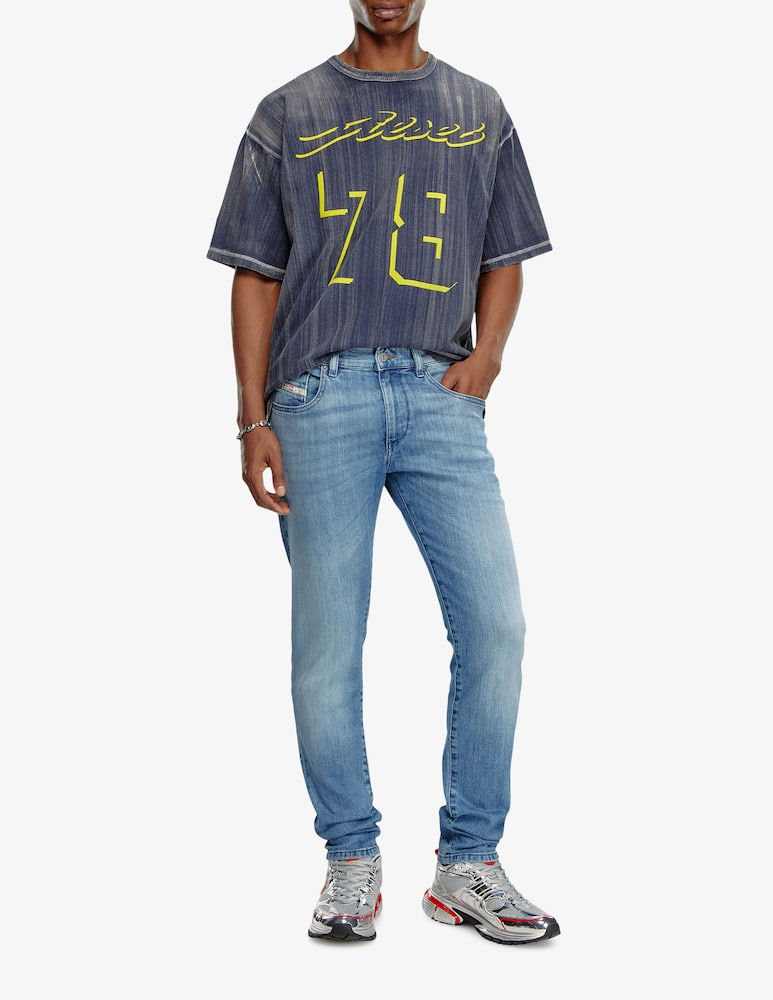 Diesel Jeans 2019 d-strukt slim chiaro - immagine 2 Diesel Jeans 2019 d-strukt slim chiaro - immagine 2