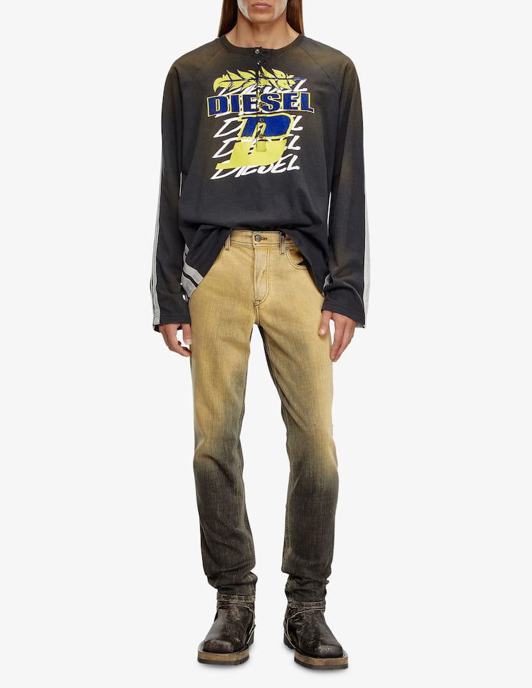 Diesel Jeans d-finitive beige sfumato - immagine 2 Diesel Jeans d-finitive beige sfumato - immagine 2