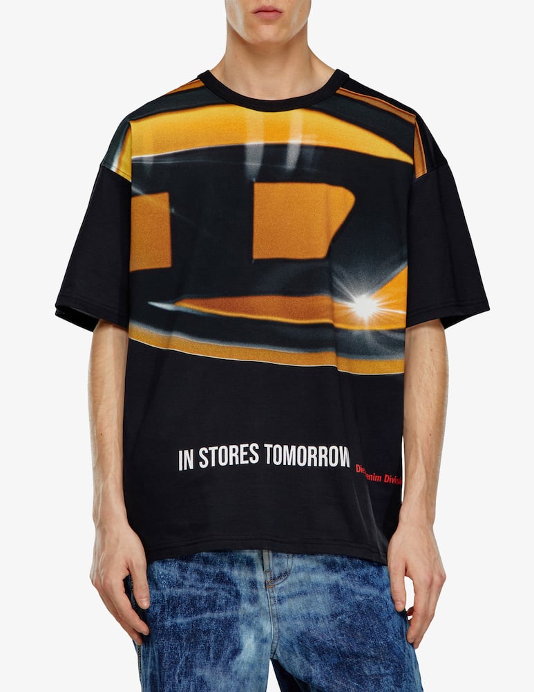 rinascente Diesel Maglietta boxt oval d print