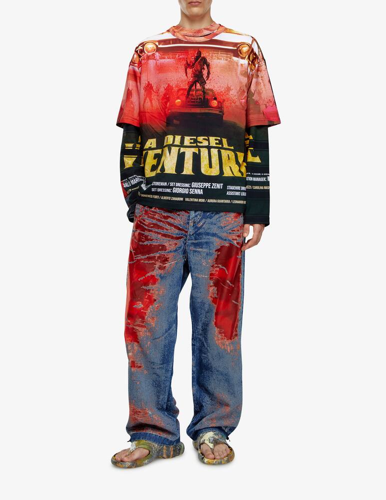 rinascente Diesel Boxt diesel adventure t-shirt