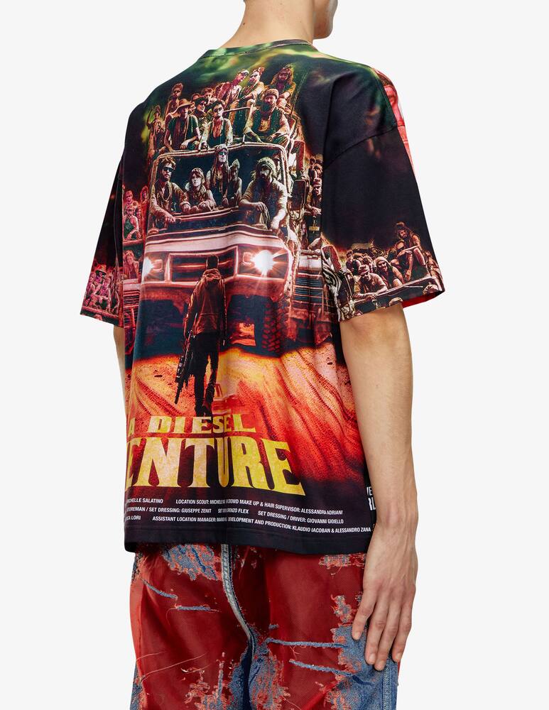 rinascente Diesel Boxt diesel adventure t-shirt