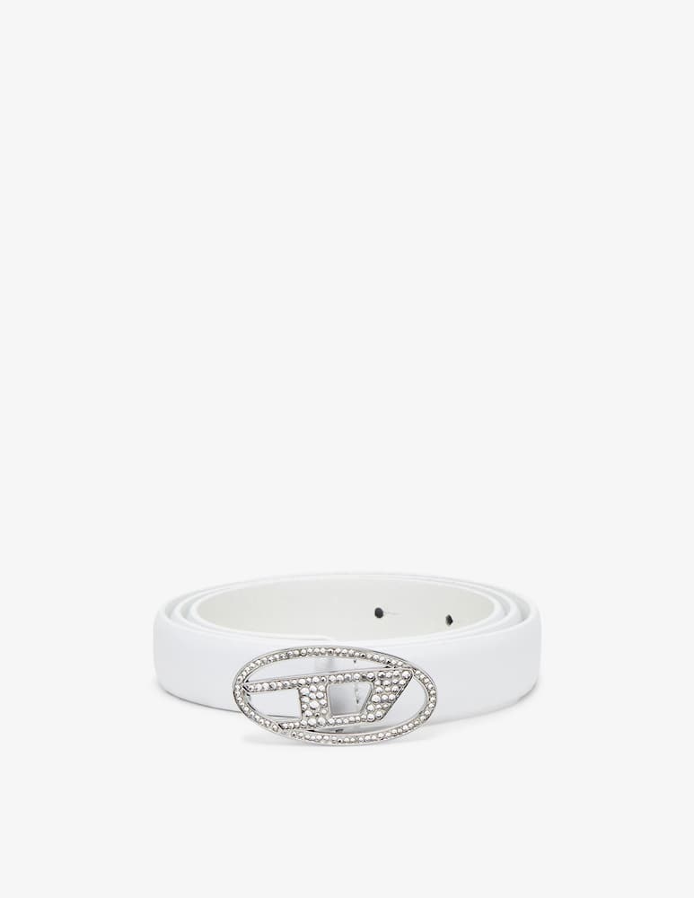 rinascente Diesel Logo strass belt
