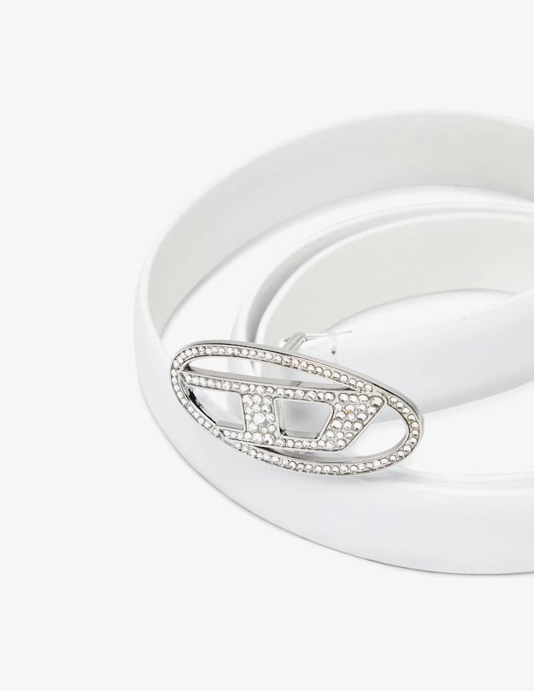 rinascente Diesel Logo strass belt