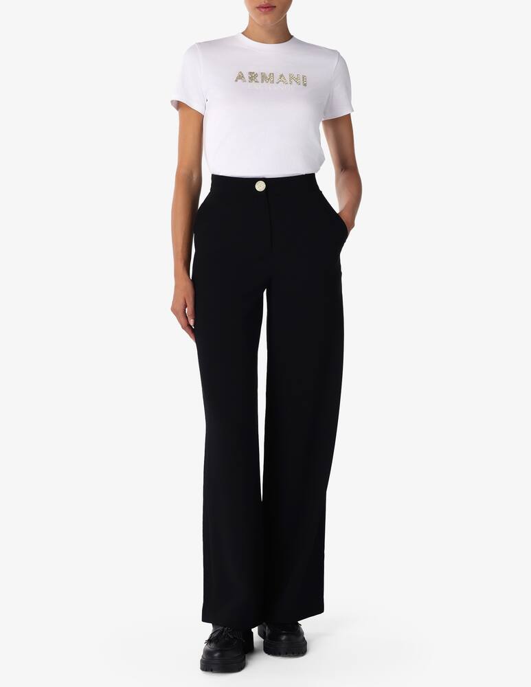 Armani Exchange Wide-leg trousers - picture 2 Armani Exchange Wide-leg trousers - picture 2