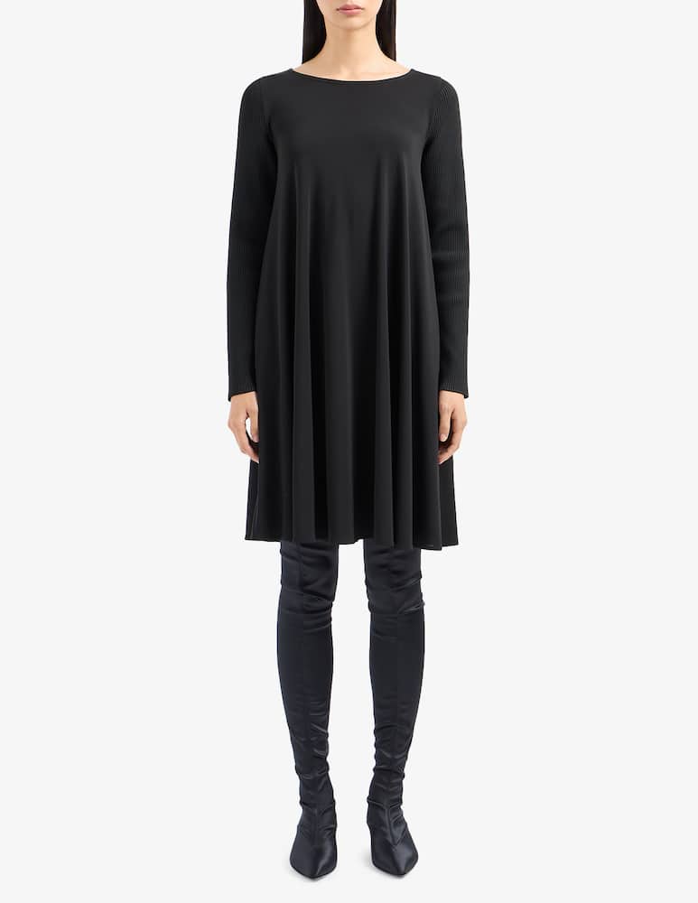Emporio Armani Vestito corto a manica a 3/4 - immagine 1