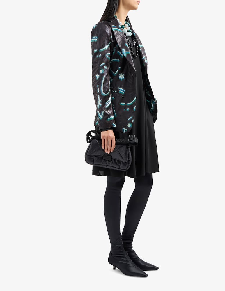 Emporio Armani Vestito corto a manica a 3/4 - immagine 2