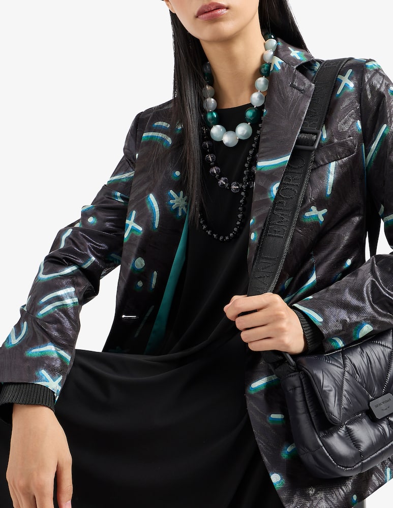 Emporio Armani Vestito corto a manica a 3/4 - immagine 6