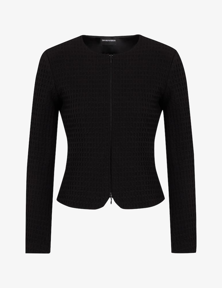 Emporio Armani Blazer in misto cotone - immagine 5 Emporio Armani Blazer in misto cotone - immagine 5