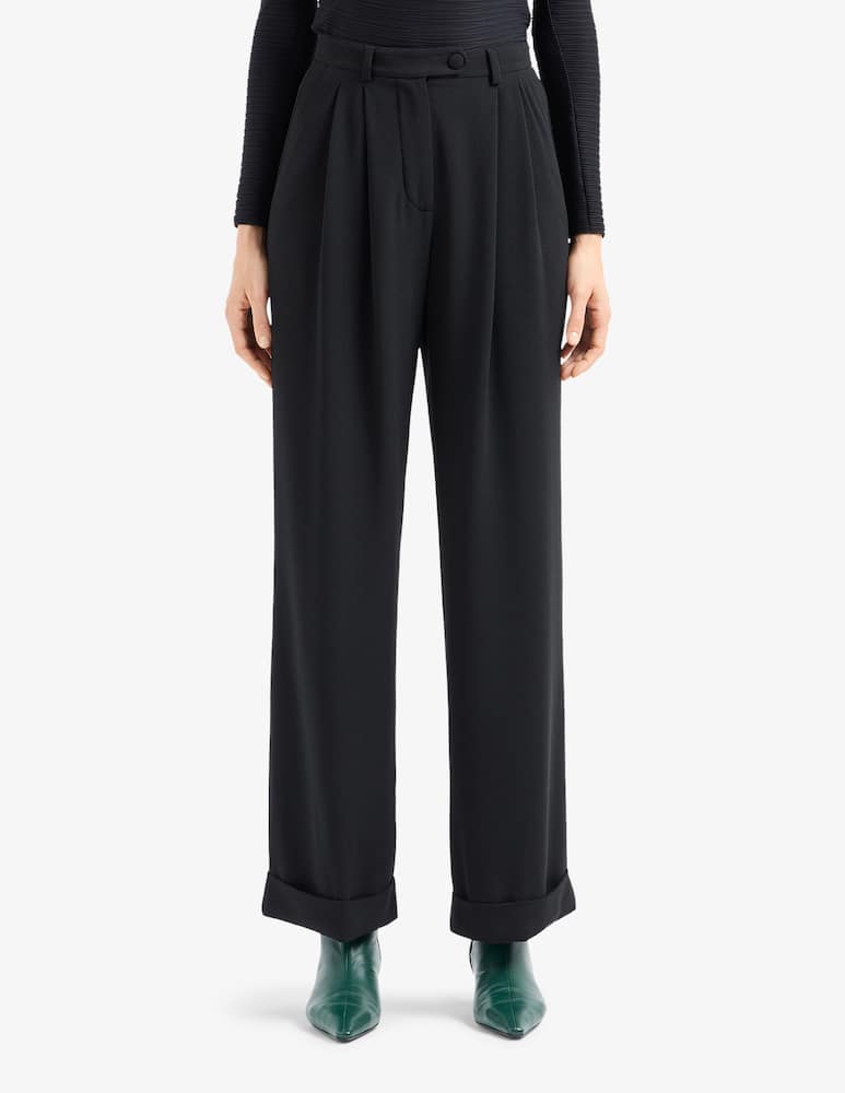Emporio Armani Carrot-fit trousers - picture 1 Emporio Armani Carrot-fit trousers - picture 1