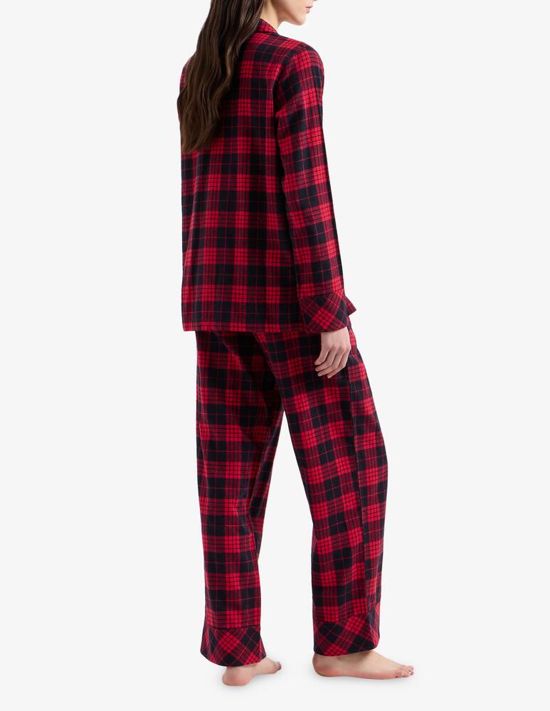 rinascente Emporio Armani Set pigiama con camicia vacanze tartan flanella