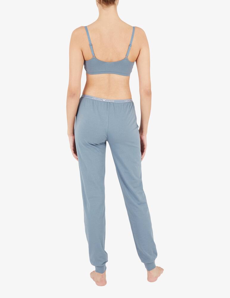 rinascente Emporio Armani Reggiseno bralette imbottito con logo Essential