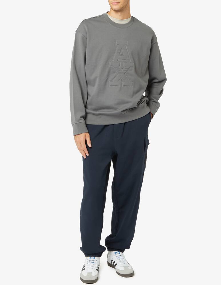 rinascente Armani Exchange Big logo crewneck jumper