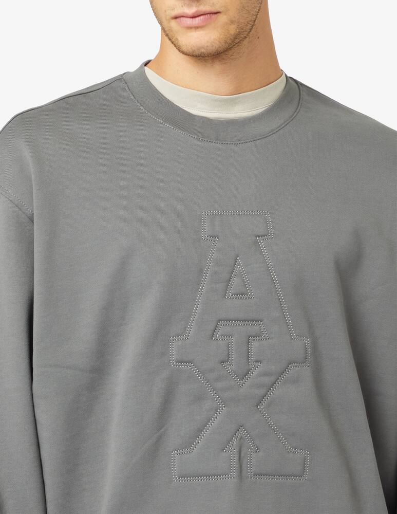 rinascente Armani Exchange Big logo crewneck jumper