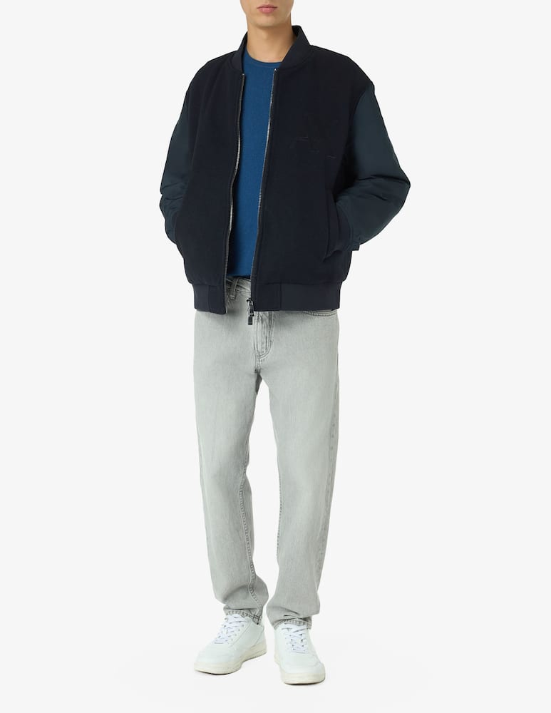 rinascente Armani Exchange Giacca bomber panno logo