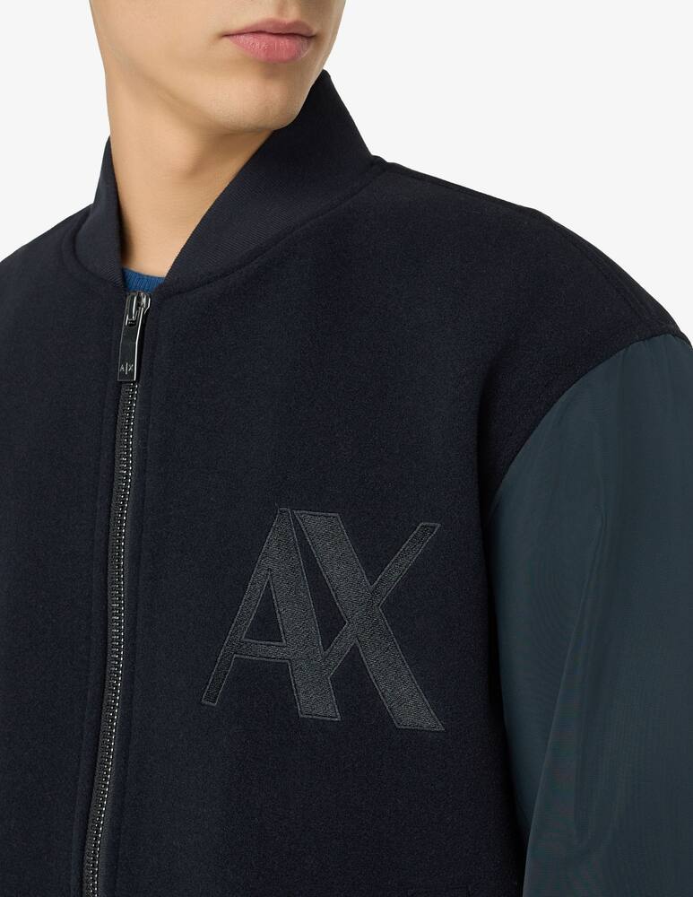 rinascente Armani Exchange Giacca bomber panno logo