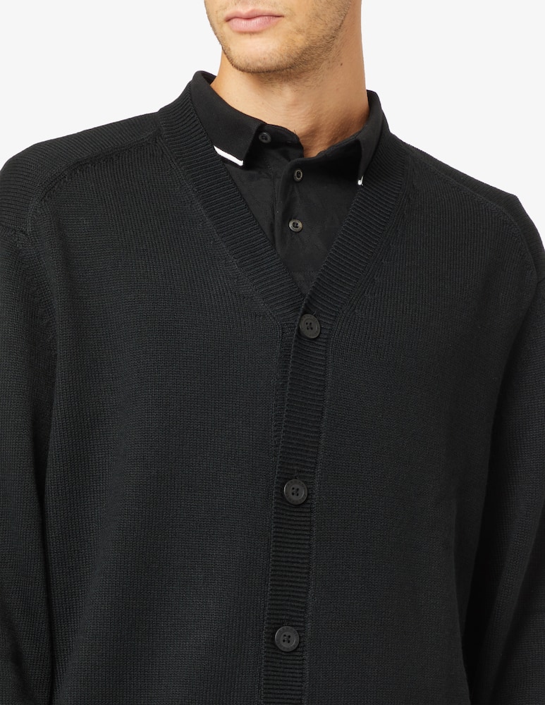 Armani Exchange Wool blended cardigan - picture 4 Armani Exchange Wool blended cardigan - picture 4