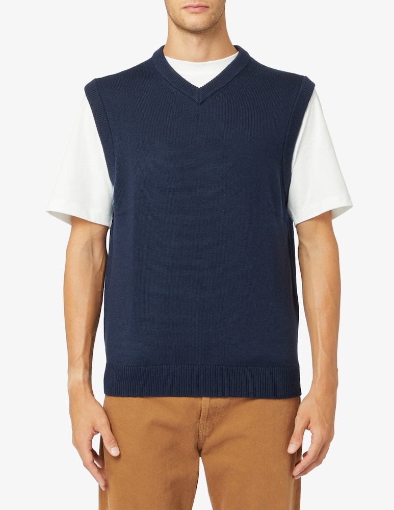Armani Exchange Gilet maglia misto lana - immagine 1 Armani Exchange Gilet maglia misto lana - immagine 1