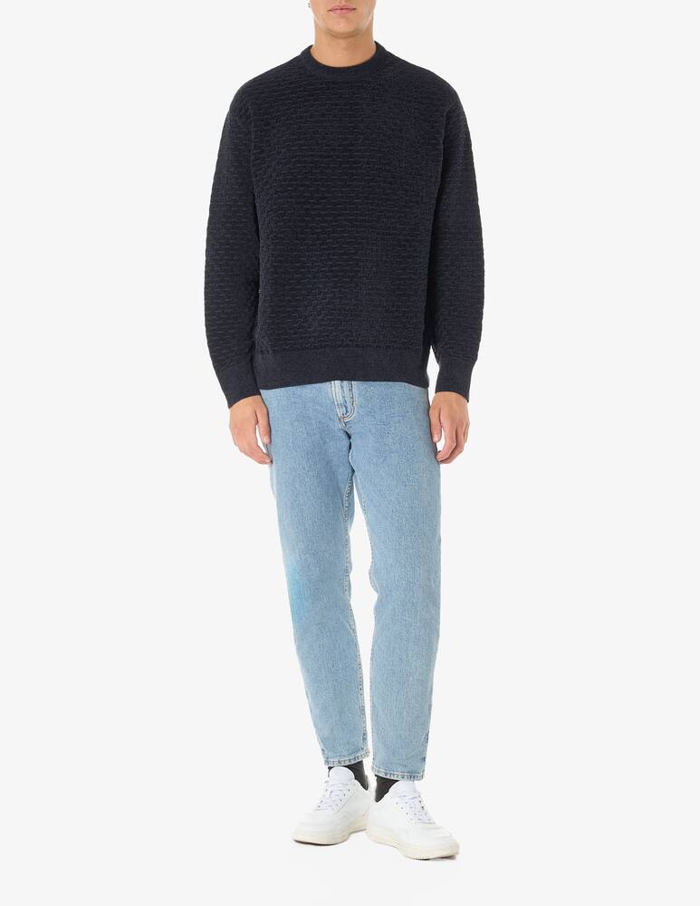 rinascente Armani Exchange Cenille crewneck jumper