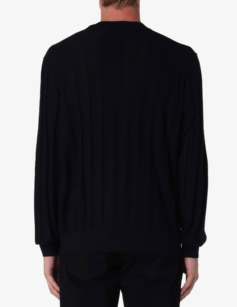 rinascente Armani Exchange Maglia girocollo trama misto lana