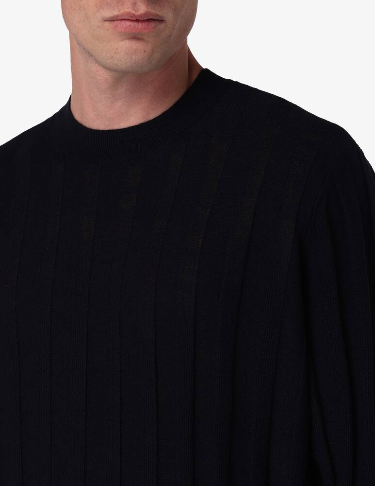 rinascente Armani Exchange Maglia girocollo trama misto lana