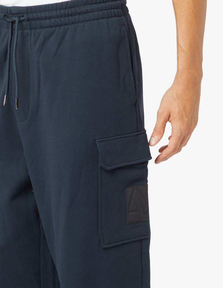 Armani Exchange Pantaloni tuta cargo terry patch - immagine 4 Armani Exchange Pantaloni tuta cargo terry patch - immagine 4