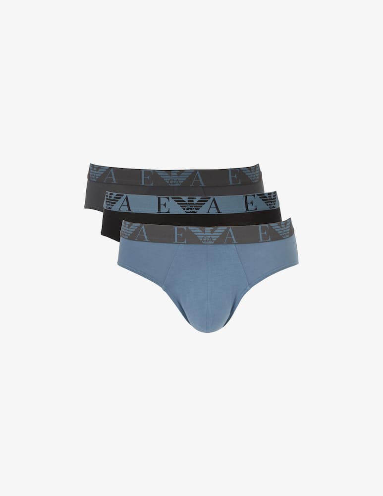 Emporio Armani Slip 3-pack bold monogram - immagine 1 Emporio Armani Slip 3-pack bold monogram - immagine 1