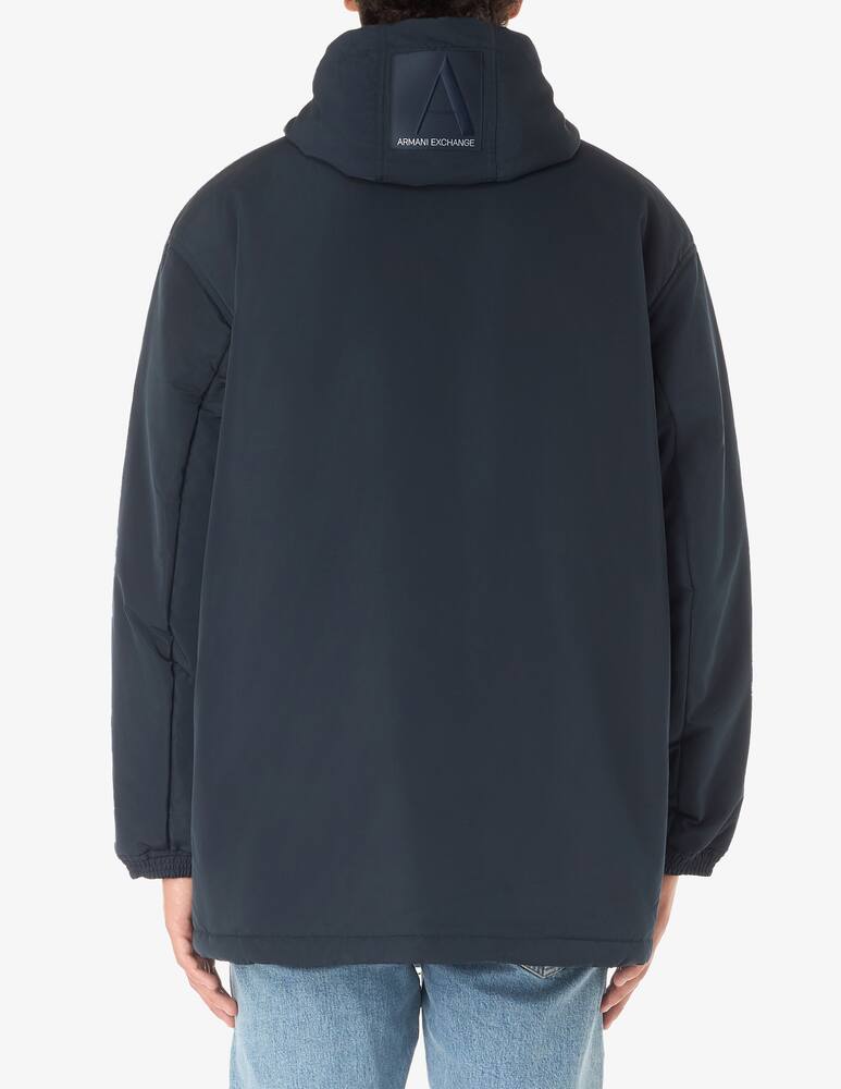 rinascente Armani Exchange A-line hooded caban