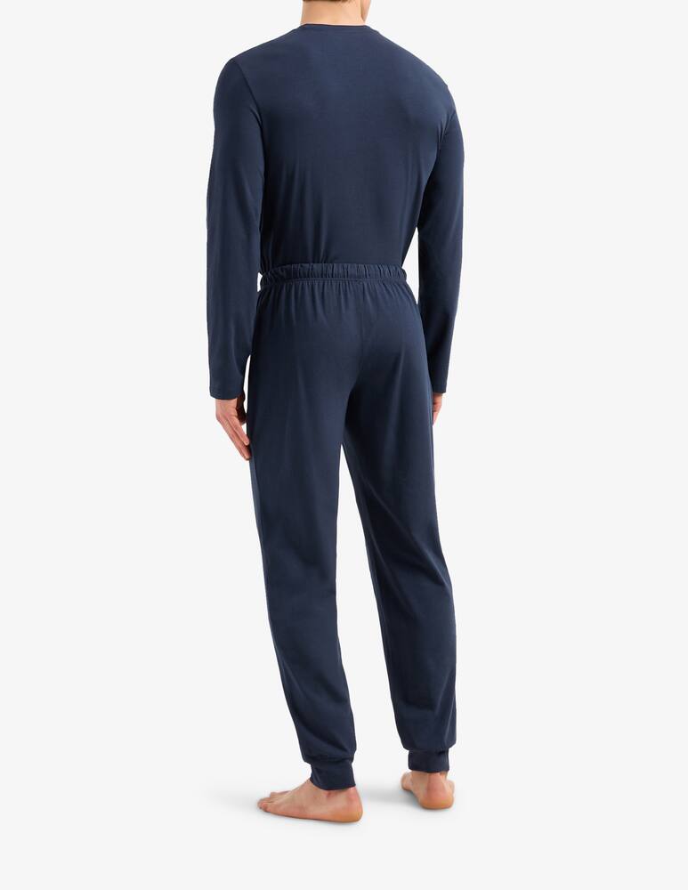 Emporio Armani Long with cuffs pyjamas set megalogo - picture 2 Emporio Armani Long with cuffs pyjamas set megalogo - picture 2