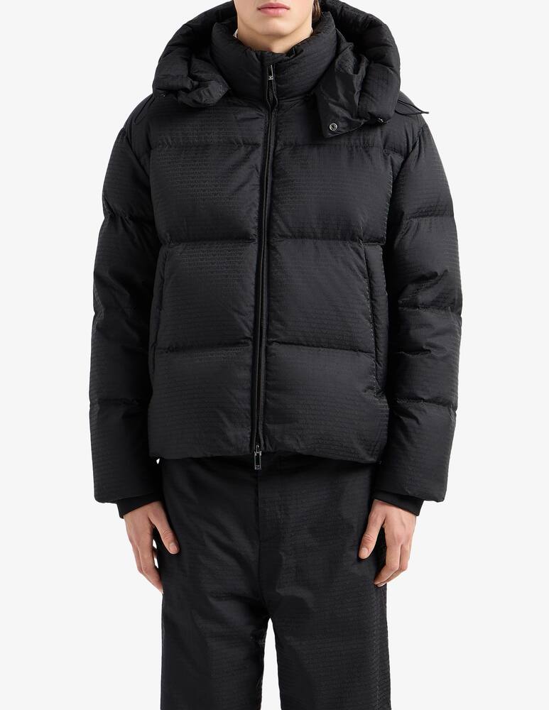 Emporio Armani Puffer all over lettering - immagine 1