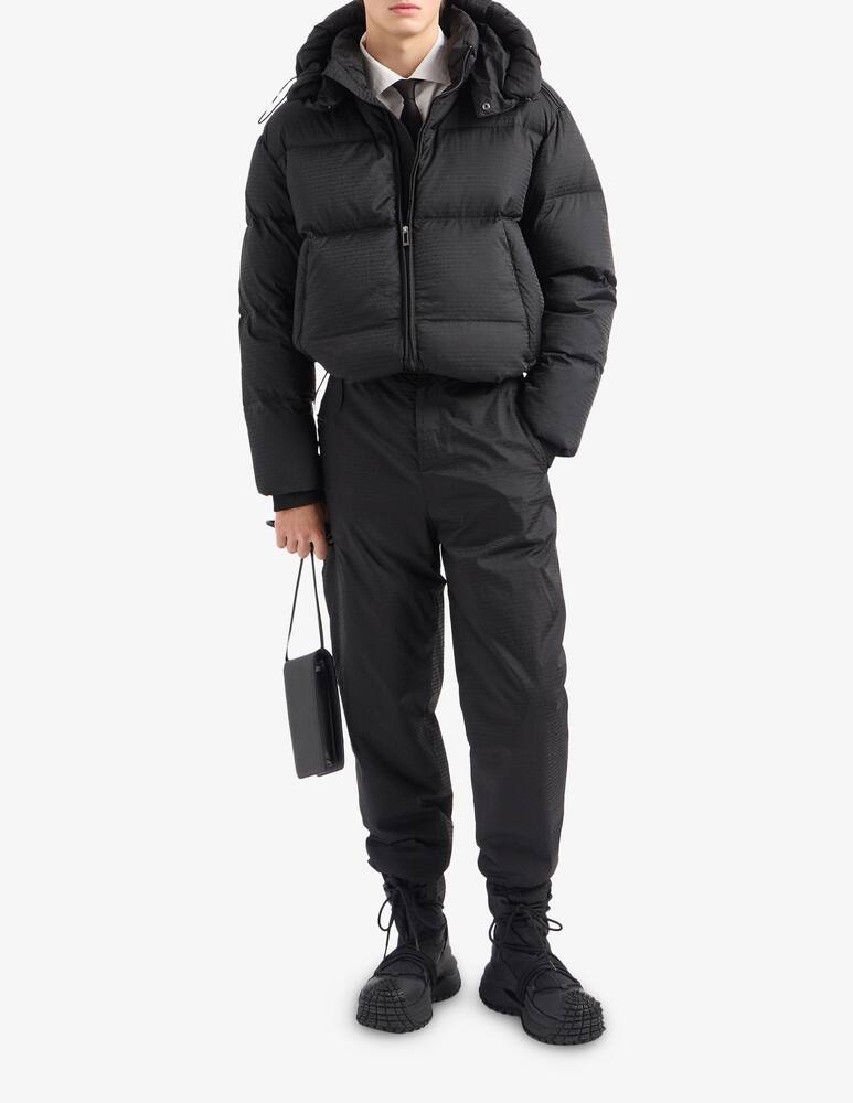 rinascente Emporio Armani Puffer all over lettering