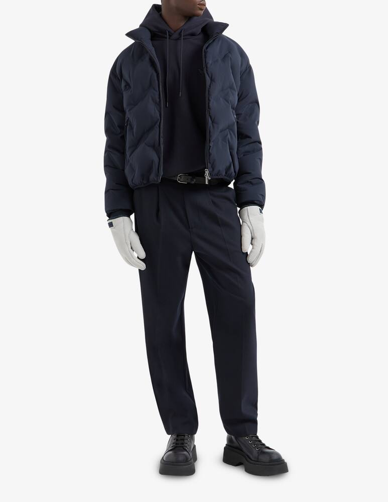 rinascente Emporio Armani Emboss aquila puffer