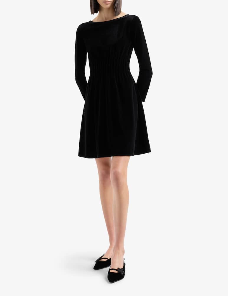 Emporio Armani Vestito corto a manica lunga - immagine 1