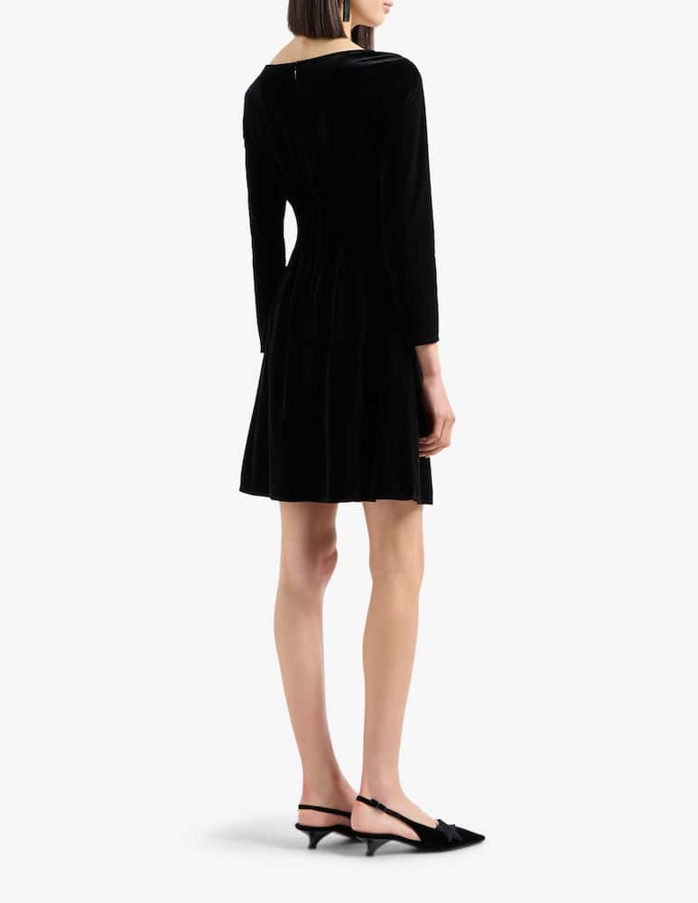Emporio Armani Vestito corto a manica lunga - immagine 2