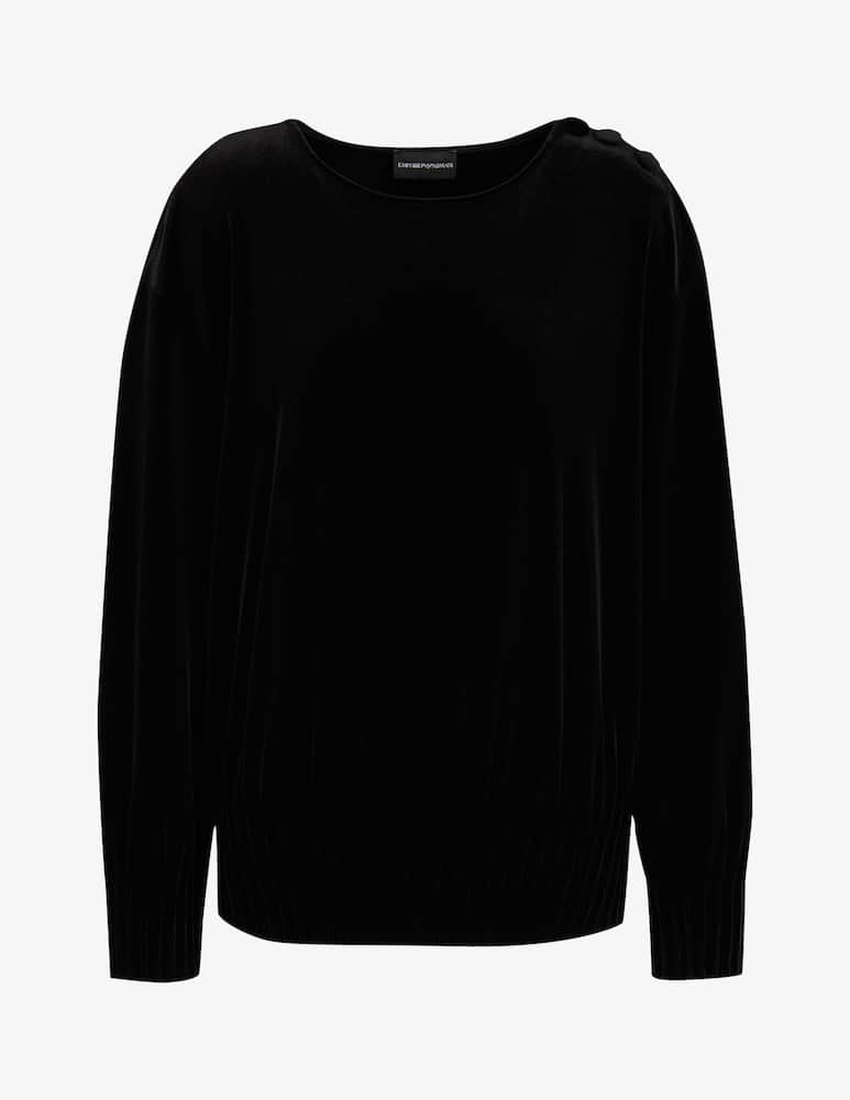 Emporio Armani Felpa con elsatico in vita - immagine 5 Emporio Armani Felpa con elsatico in vita - immagine 5