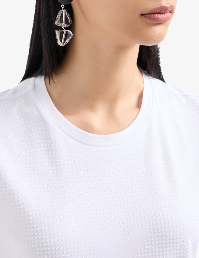 rinascente Emporio Armani T-shirt in cotone con logo