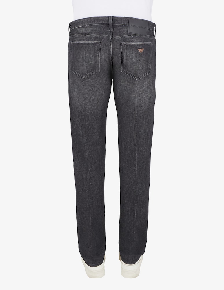 Emporio Armani Jeans slim grigio baffato - immagine 2 Emporio Armani Jeans slim grigio baffato - immagine 2