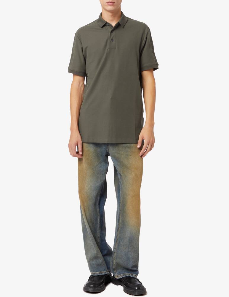 rinascente Emporio Armani Polo manica corta piquet logo tape