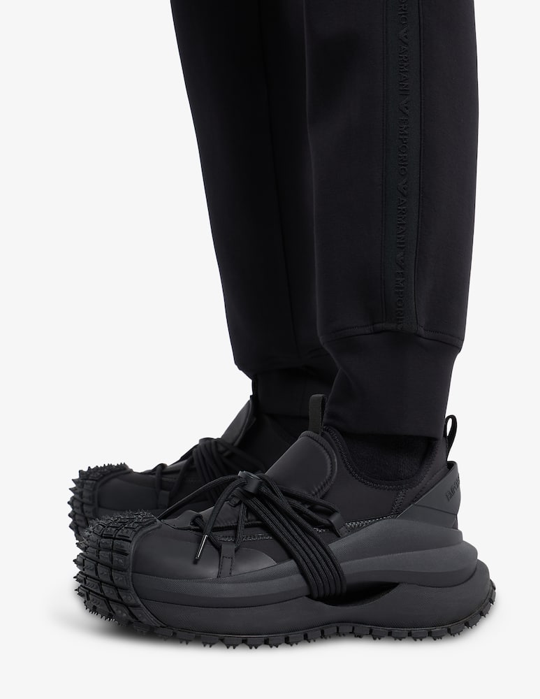 rinascente Emporio Armani Pantalone tuta logo tape