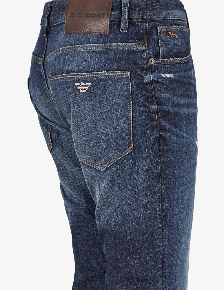 rinascente Emporio Armani Jeans slim rotture scuro